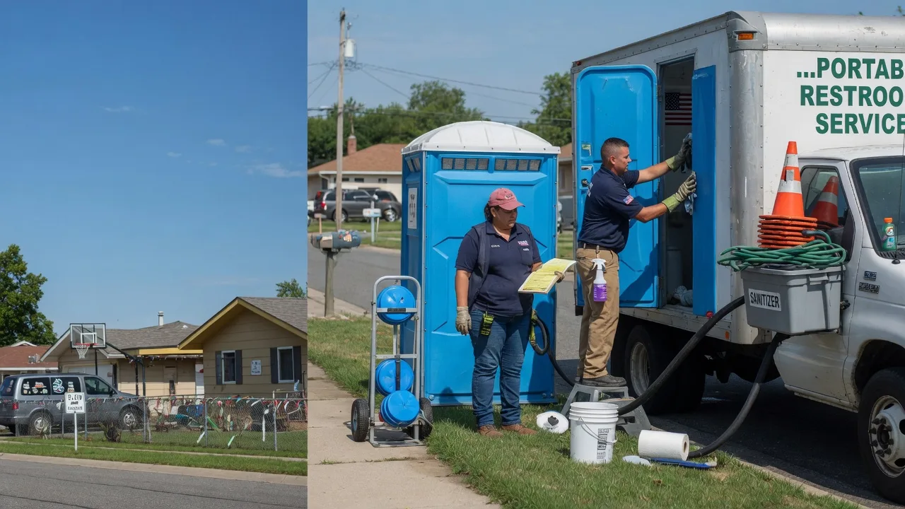 Portable Toilet Rental in Dale, WI near me
